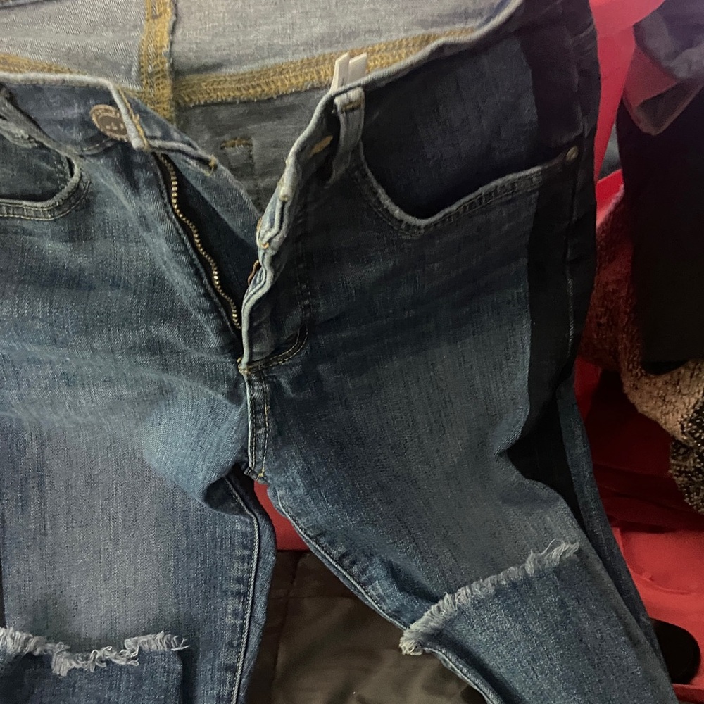 Women’s Medium Denim stretch high waist Jeans by LOFT size 26